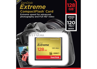 SanDisk Extreme CF 120MB/s Carte Mémoire 