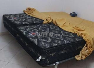 2 lits 190x90 avec sommiers GRATUITS