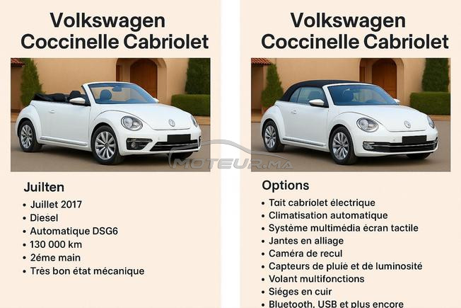 volkswagen coccinelle cabriolet