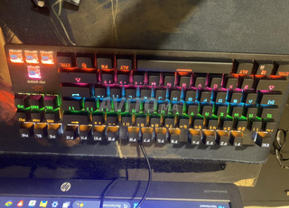 Clavier mécanique blue switch rgb