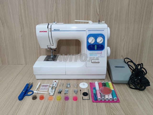 machine a coudre et zigzag JANOME MS2522