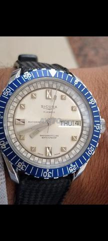 montre sucura automatique vintage plongé 