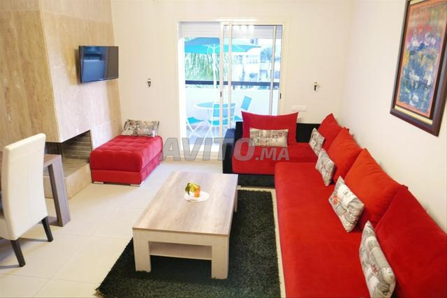 Un appartement meublé résidence avec piscine  - 2