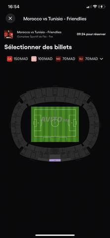 4 ticket category 1 Maroc vs Benin