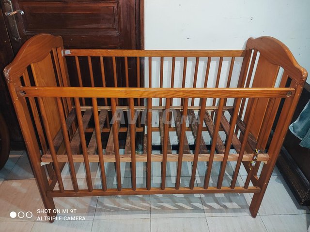 lit Cododo pour bébé bois lettre