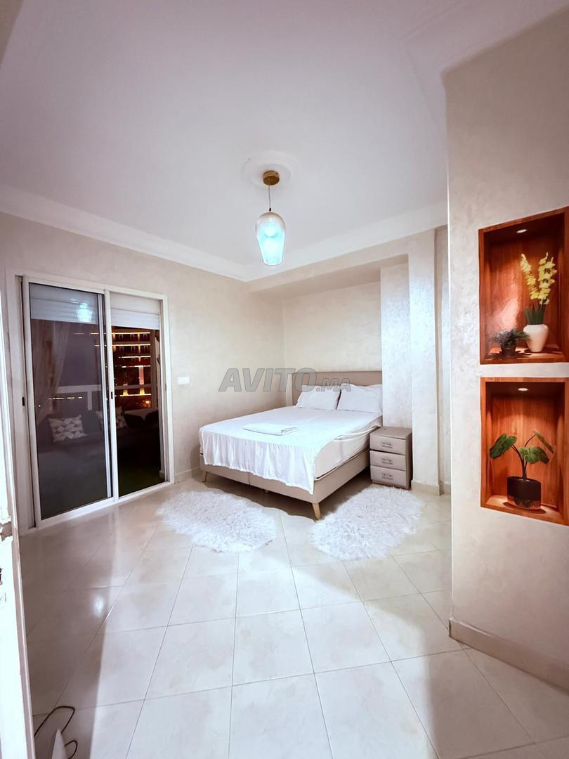 Appartement meublé à louer quotidiennement pour les familles sans intermédiaire