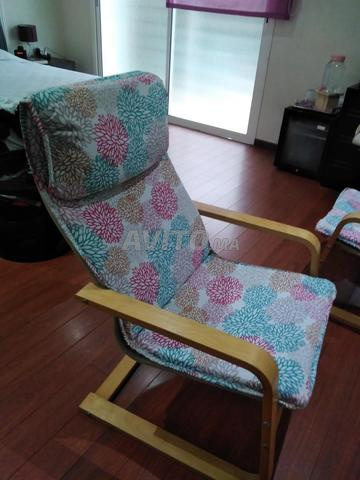 Chaises IKEA retapissées à neuf - 2