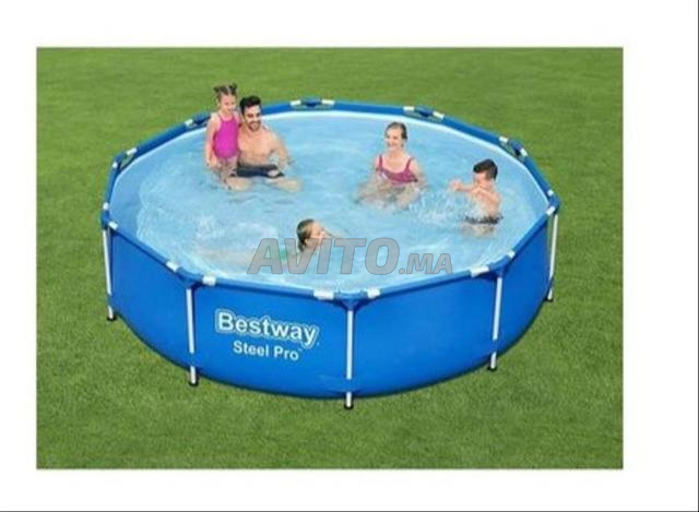 piscine ronde familiale  démontable 3.66 m x 76 cm