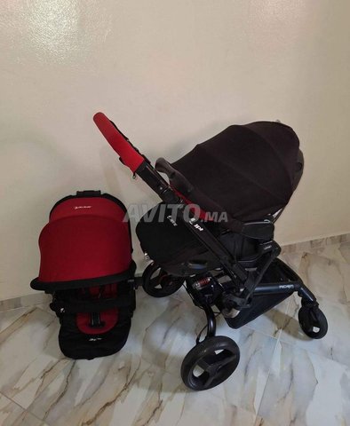 Poussette trio en duo marque JANE