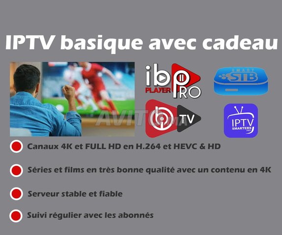 IPTV de base fonctionnant bien avec VOD riche