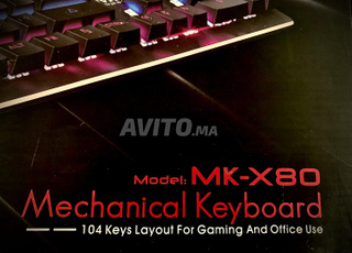 Clavier Mécanique Blue Switch 