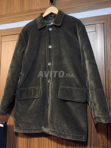 Marron Corduroy Long Jacket