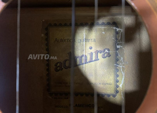  Guitare Flamenco Espagnole Admira Vintage
