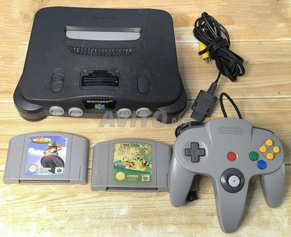 Nintendo 64 complete avec 2 jeux 