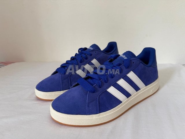 Baskets Adidas Grand Court Base 00S – Bleu (New)