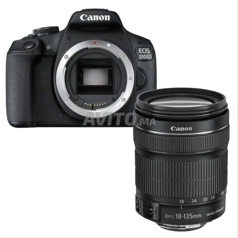 canon 2000D objectif 18-135mm canon 