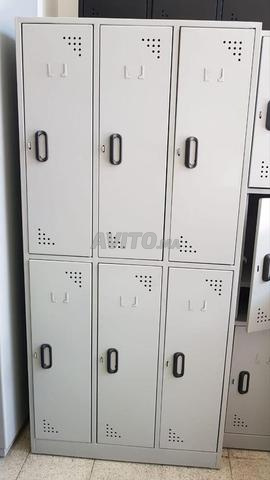 Vestiaire métallique 4 porte en stock  - 2