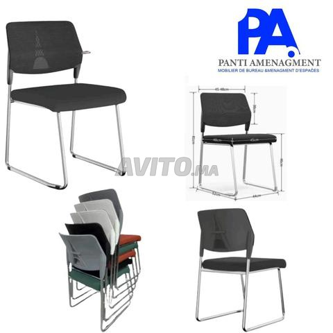 🔹 Chaise visiteur / كرسي الزوار