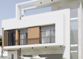 Villa Semi-Finie de 260 m² avec 3 Niveaux