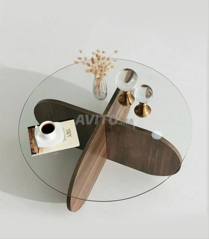 table basse verre trempé