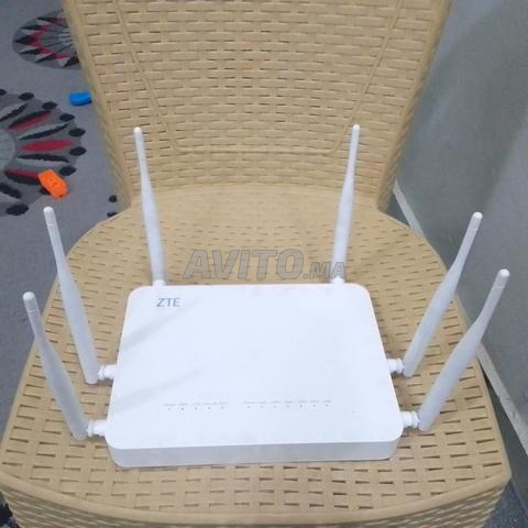 point d'accès 4G et 5G ZTE configuré 