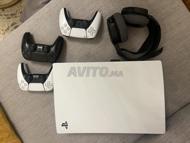 ps5 3 manettes casque