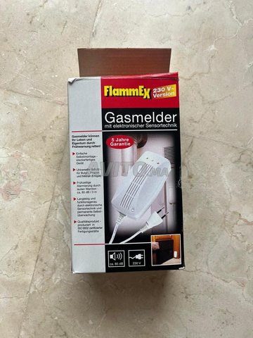 Détecteur de gaz FlammEx 230V – Neuf avec garantie