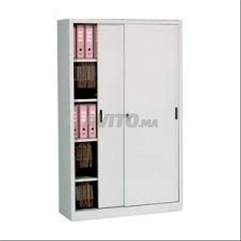 Armoire métallique porte coulissante/خزانة معدنية  - 2