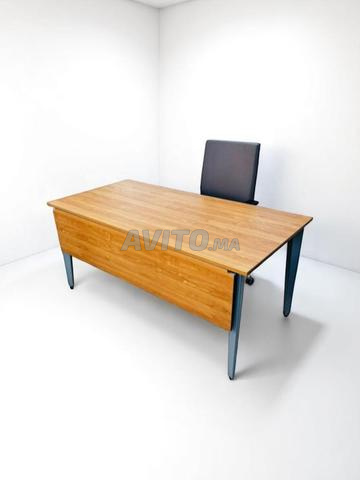 Bureau droit Ronéo 160x80cm