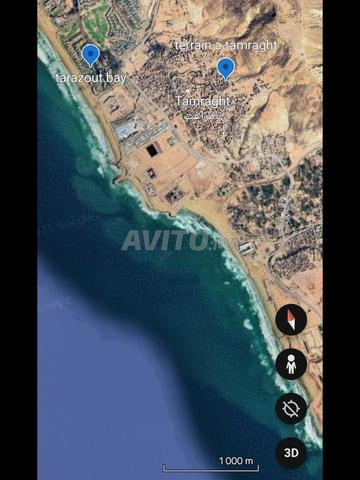 À vendre terrain titre à Tamraght 