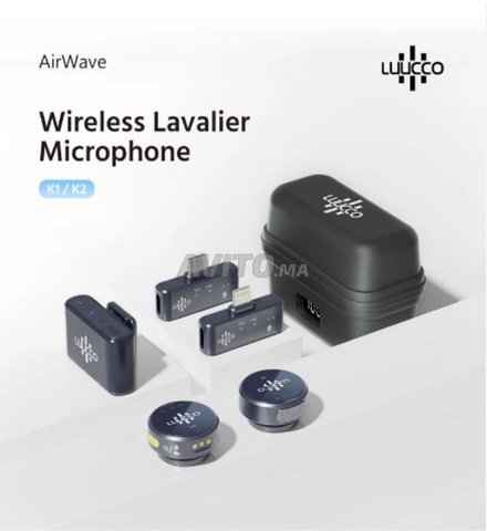 Luucco AirWave Mini Microphone Lavalier sans fil
