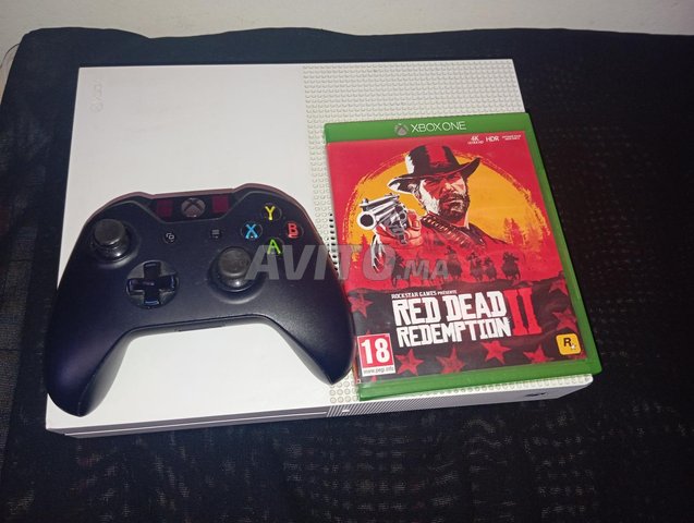 xbox one s slim 4k w  cd red dead 2