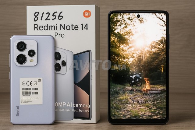Redmi Note 14 Pro – Très bon état, avec garantie