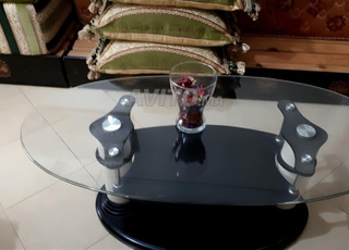 Table basse en verre moderne