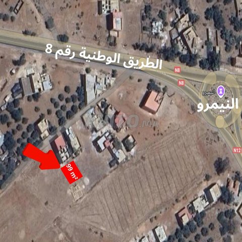 بقعة أرضية للبناء 99 متر ، دير القصيبة ، النيمرو