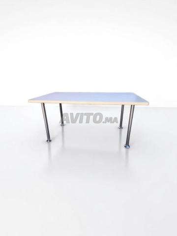 Bureau droit 154x80cm ajustable en hauteur