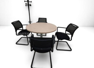 Bureau droit Steelcase modulable 180X80cm 