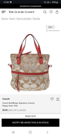 coach lux origine