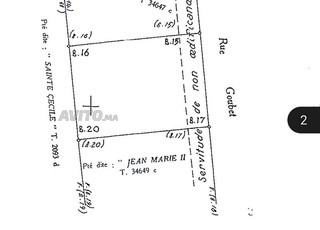 terrain titré villas jumelées