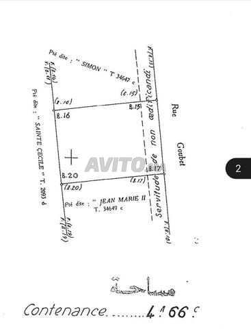 terrain titré villas jumelées