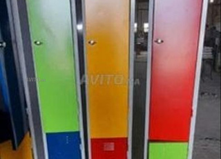 vestiaire en métal solide