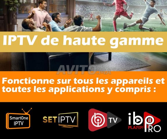Forfait IPTV de haute gamme en FULL HD et vraie 4K
