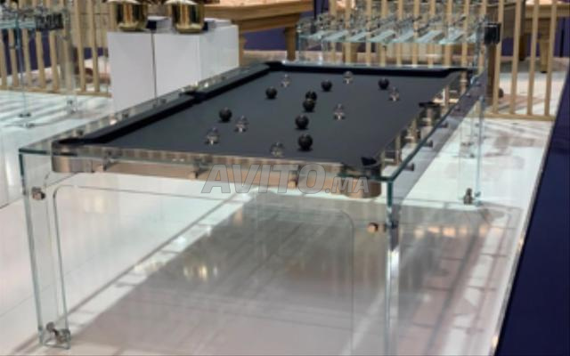Billard Carat en verre