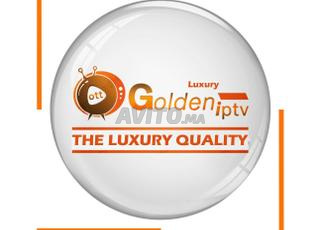 خدمة GOLDEN LUXURY IPTV حقيقية 4K 50FPS و FHD