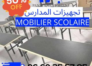 mobilier scolaire/table/chaise/pupitre/tableau...