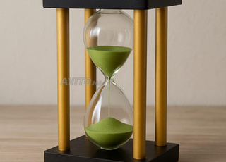 ساعة رملية ديكور انيق - تصميم عصري فاخر المكتب  