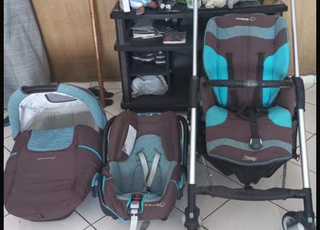 trio poussette Maxicosy couffin bebe confort 