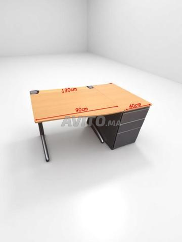 Bureau Pro steelcase avec caisson 3 tiroirs