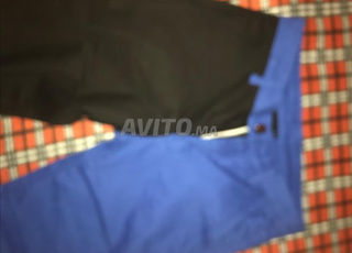 jeans bicolor bleu noir pour homme