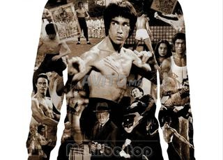 T-SHIT BRUCE LEE MANCHE LARGE